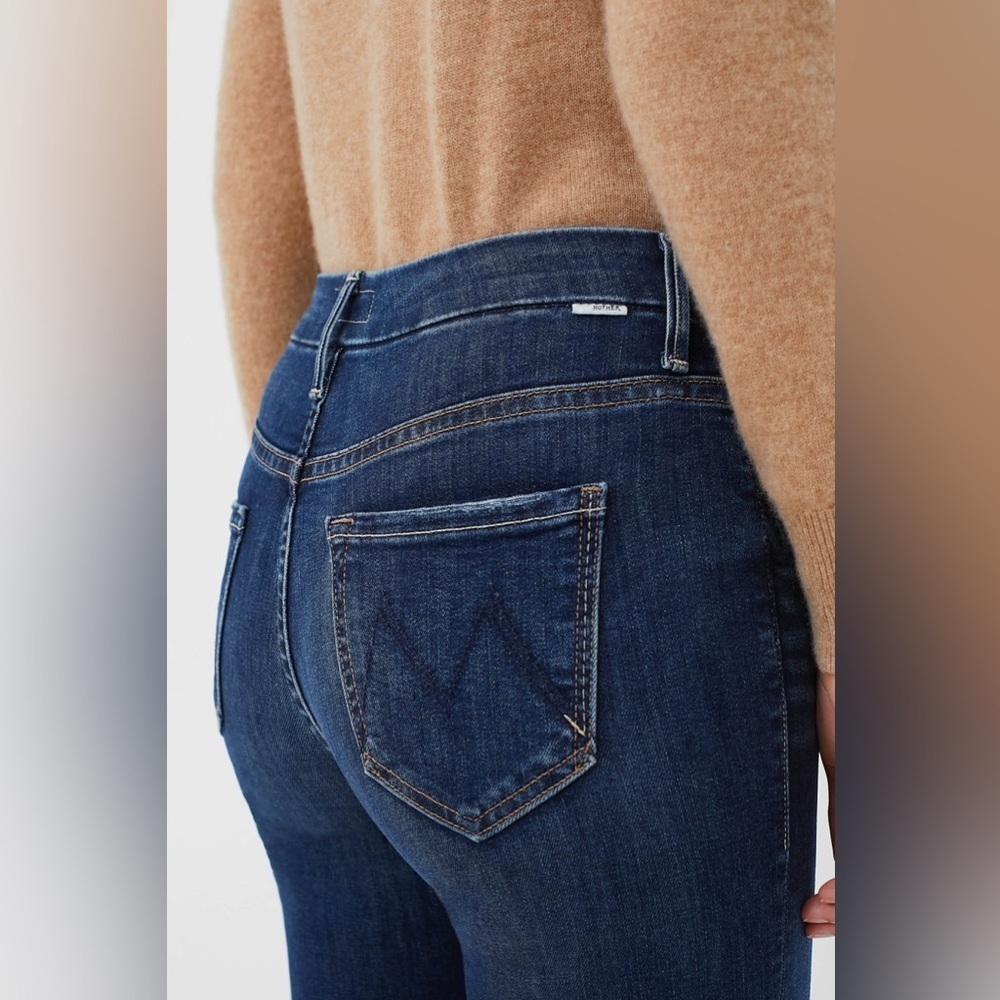 MOTHER The Looker Blue Skinny Jeans - Picture 5 of 14